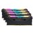 Corsair Vengeance RGB Pro Schwarz 32GB Kit (4x8GB) DDR4-3600 CL18 DIMM Arbeitsspeicher