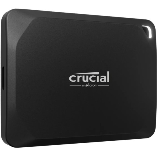 Crucial X10 Pro Portable SSD 1TB Schwarz Externe Solid-State-Drive, USB 3.2 Gen 2x2