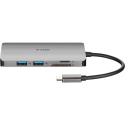 D-Link DUB-M810 8‑In‑1 USB‑C Hub, Dockingstation