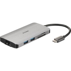 D-Link DUB-M810 8‑In‑1 USB‑C Hub, Dockingstation