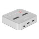 DeLOCK USB 3.0 Docking- und Klonstation M.2 NVMe/M.2 SATA/SD, Dockingstation