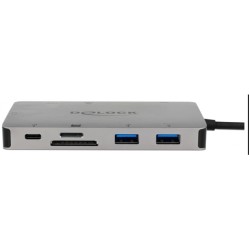 DeLOCK USB-C Dockingsstation 4K, Dockingstation