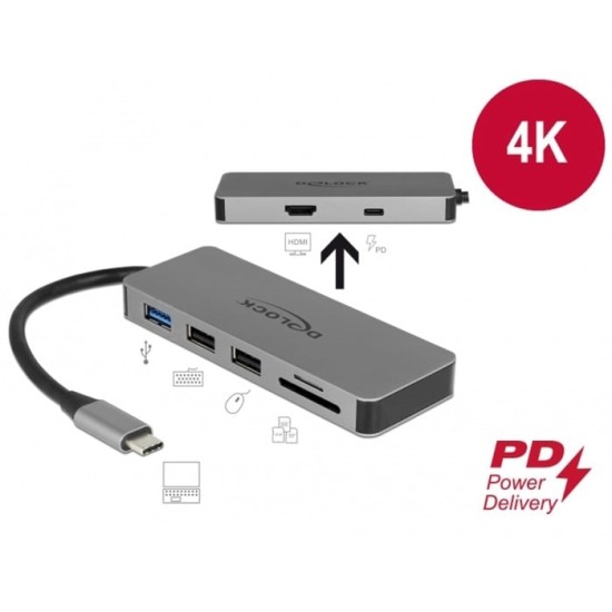 DeLOCK USB-C Dockingstation