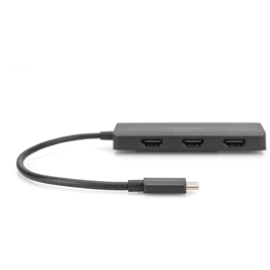 Digitus 3-Port MST Video Hub, Dockingstation