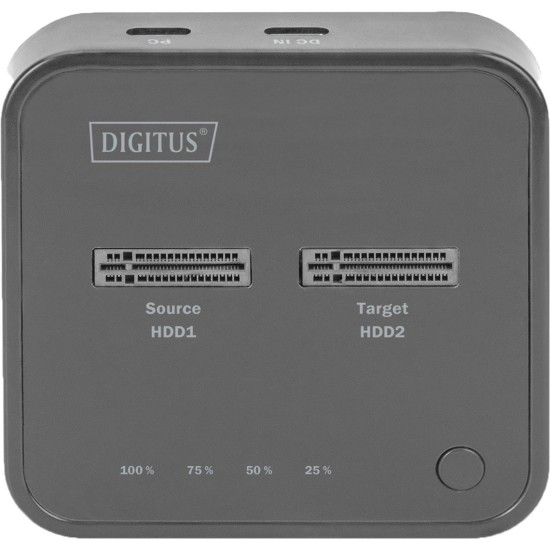 Digitus Dual M.2 NVM SSD Docking Station, Dockingstation