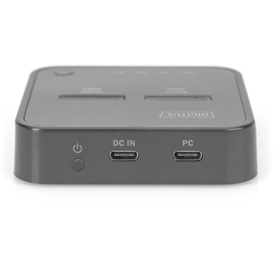Digitus Dual M.2 NVM SSD Docking Station, Dockingstation