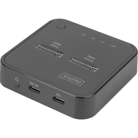 Digitus Dual M.2 NVM SSD Docking Station, Dockingstation