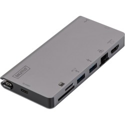 Digitus Type-C Multiport Travel Dock, Dockingstation