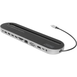 Digitus USB-C Docking Station, 12-Port, Dockingstation