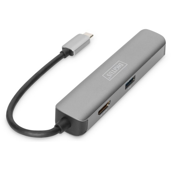 Digitus USB Type-C Multiport Dock, Dockingstation