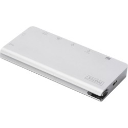Digitus USB Type-C Multiport Travel Dock, Dockingstation