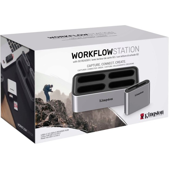 Kingston Workflow Station + SD Card Reader, Dockingstation