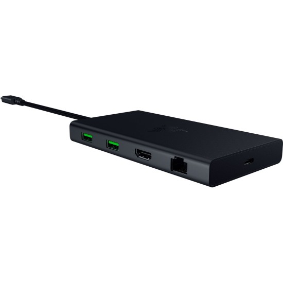 Razer USB-C Dock - Schwarz, Dockingstation