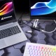 Sharkoon 3-Port USB 3.2 Gen 1 Alu Hub + Ethernet, Dockingstation
