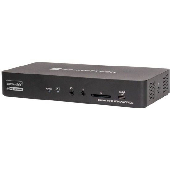 Sonnet Echo 13 Triple 4K Display Dock, Dockingstation