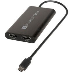 Sonnet USB-C to Dual 4K 60Hz HDMI Adapter, Dockingstation