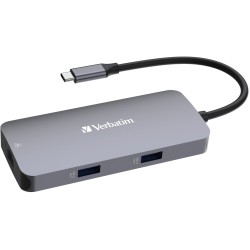 Verbatim USB-C Pro Multiport-Hub CMH-05, 5 Port, Dockingstation
