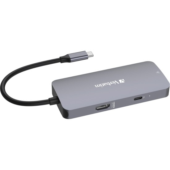 Verbatim USB-C Pro Multiport-Hub CMH-05, 5 Port, Dockingstation