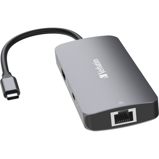 Verbatim USB-C Pro Multiport-Hub CMH-05, 5 Port, Dockingstation