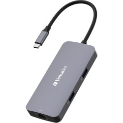 Verbatim USB-C Pro Multiport-Hub CMH-05, 5 Port, Dockingstation