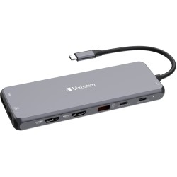 Verbatim USB-C Pro Multiport-Hub CMH-13, 13 Port, Dockingstation