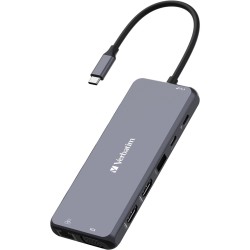 Verbatim USB-C Pro Multiport-Hub CMH-14, 14 Port, Dockingstation
