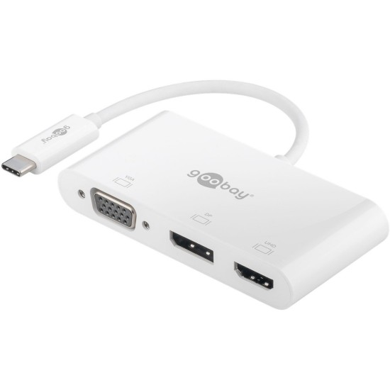 goobay USB-C Multiport-Adapter