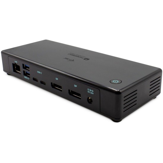 i-tec Thunderbolt3/USB-C Dual DisplayPort 4K Docking Station + Power Delivery 85W, Dockingstation