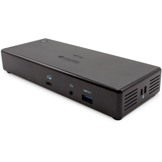 i-tec Thunderbolt3/USB-C Dual DisplayPort 4K Docking Station + Power Delivery 85W, Dockingstation