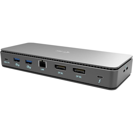 i-tec Thunderbolt4 2x Display Docking Station Gen3 Power Delivery 92W, Dockingstation