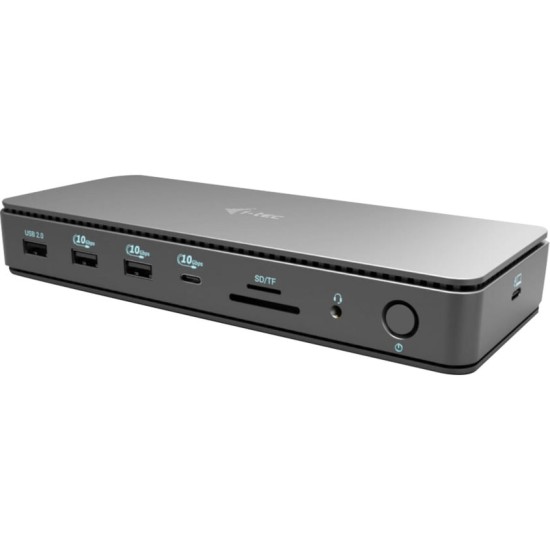 i-tec Thunderbolt4 2x Display Docking Station Gen3 Power Delivery 92W, Dockingstation