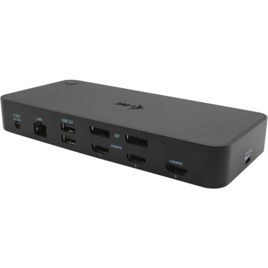 i-tec USB 3.0 / USB-C / TB, 3x 4K Docking Station + Power Delivery 100W, Dockingstation