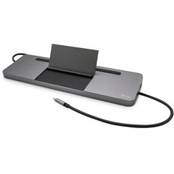 i-tec USB-C Metal Ergonomic 4K 3x Display Docking Station, Dockingstation