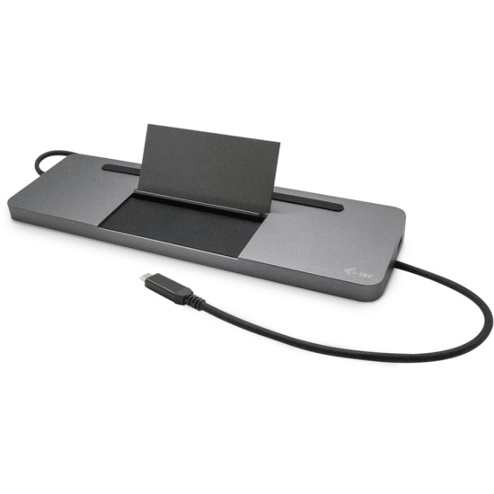 i-tec USB-C Metal Ergonomic Triple 4K Docking Station, Dockingstation