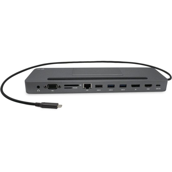 i-tec USB-C Metal Ergonomic Triple 4K Docking Station, Dockingstation