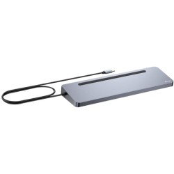 i-tec USB-C Metal Ergonomic Triple 4K Docking Station, Dockingstation