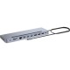 i-tec USB-C Metal Ergonomic Triple 4K Docking Station, Dockingstation