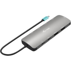 i-tec USB-C Metal Nano 2x HDMI Docking Station, Notebook