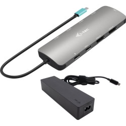 i-tec USB-C Metal Nano 2x HDMI Docking Station, Notebook