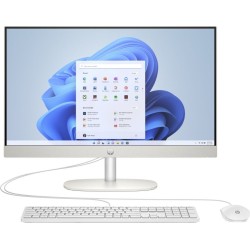 HP All-in-One PC 24-cr0109ng 60,45cm (23,8") FHD-Display, AMD Ryzen 5 7520U, 16GB DDR5 RAM, 512GB SSD, AMD Radeon, Windows 11 Home