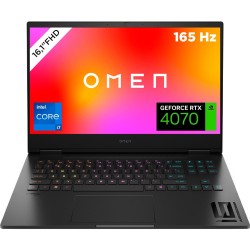 HP Omen 16-wf1075ng, Shadow Black, Core i7-14700HX, 16GB RAM, 512GB SSD, GeForce RTX 4070