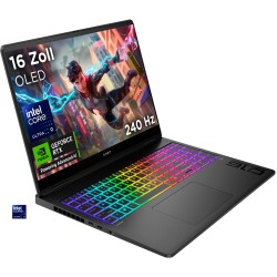 HP OMEN Max Gaming Laptop 16-ah0095ng, Shadow Black, Core Ultra 9 275HX, 32GB RAM, 2TB SSD, GeForce RTX 5080, Windows 11