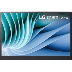 LG gram +view 40,6 cm (16") 16:10 IPS WQXGA Monitor USB-C 350cd/m2 16MR70.ASDWU