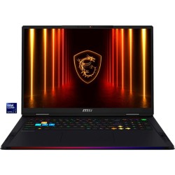 MSI Raider 18 HX AI A2XWIG-075, Core Black, Core Ultra 9 285HX, 64GB RAM, 4TB SSD, GeForce RTX 5080