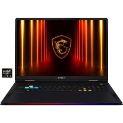 MSI Raider A18 HX A9WIG-080 - 18" UHD+ MiniLED 120Hz Display, AMD Ryzen 9 9955HX3D, 64GB DDR5 RAM, 2TB SSD, NVIDIA GeForce RTX 5080, Windows 11 Home