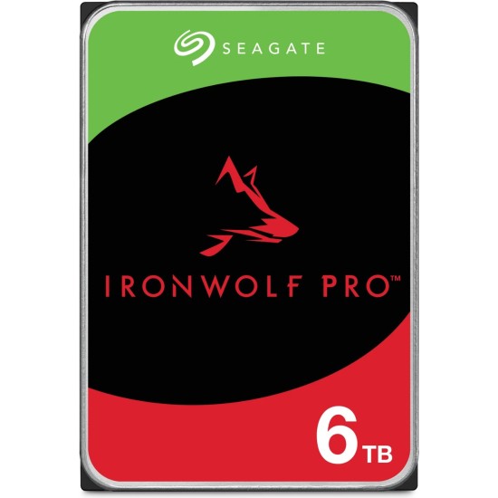Seagate IronWolf Pro 6TB 3.5 Zoll SATA Interne NAS Festplatte (CMR)