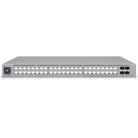 Ubiquiti Pro Max 48 PoE Managed Switch 4x 10G SFP+, 16x 2.5GbE (8x PoE++, 8x PoE+), 32x 1GbE (8x PoE++, 24x PoE+) Ubiquiti Pro Max 48 PoE Managed Switch 4x 10G SFP+, 16x 2.5GbE (8x PoE++, 8x PoE+), 32x 1GbE (8x PoE++, 24x PoE+)