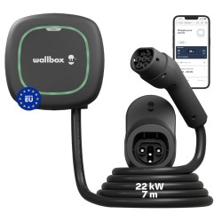 Wallbox Pulsar Max 22kW black, 7m charging cable