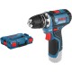 Bosch Akku-Bohrschrauber GSR 12V-15 FC Professional solo, 12Volt