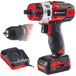 Einhell Akku-Bohrschrauber TE-CD 12/1 X-Li, 12Volt